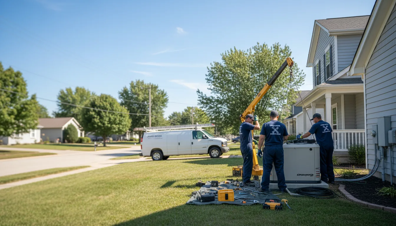 Generator Installation in Hudson, IL near me